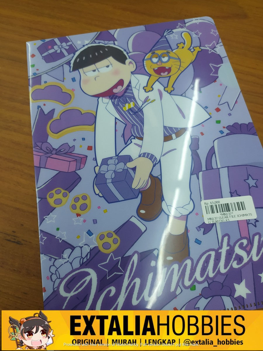 CLEAR FILE ICHIMATSU TUXEDO A5 CLEAR FILE ICHIMATSU TUXEDO A5